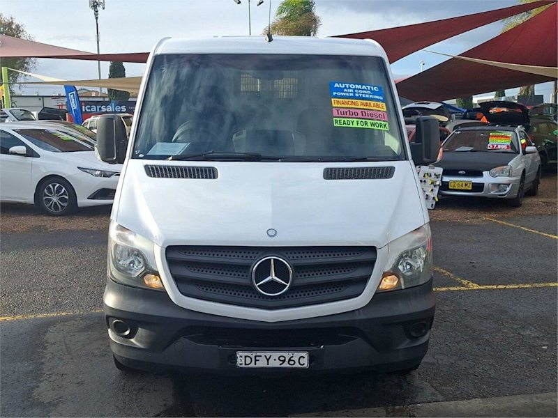 2016 Mercedes-Benz Sprinter NCV3 316CDI MWB White 5 Speed Automatic Cab Chassis62933706147330111