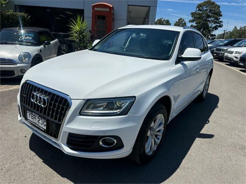 2014 Audi Q5 8R MY14 TDI S Tronic Quattro White 7 Speed Sports Automatic Dual Clutch Wagon62934701507329112