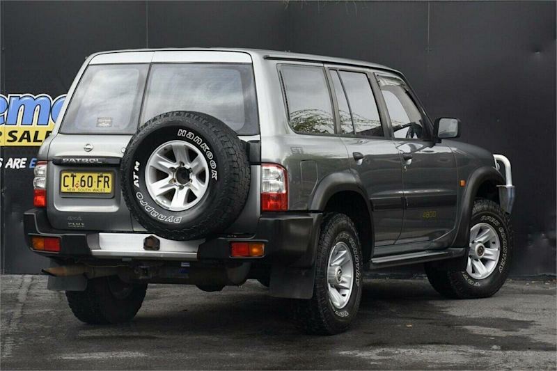 2002 Nissan Patrol GU III MY2002 ST Plus Silver 5 Speed Sports Automatic Wagon62934701011203113