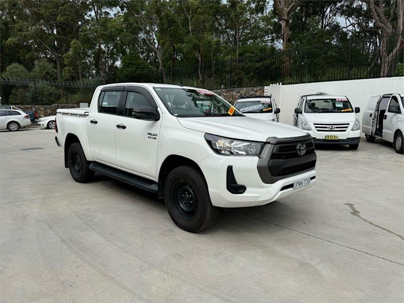 2020 Toyota Hilux GUN126R Facelift SR (4x4) White 6 Speed Automatic Double Cab Pick Up62935684740738110