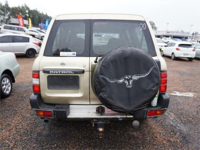 2001 Nissan Patrol GU II ST Gold 4 Speed Automatic Wagon62933710236417114