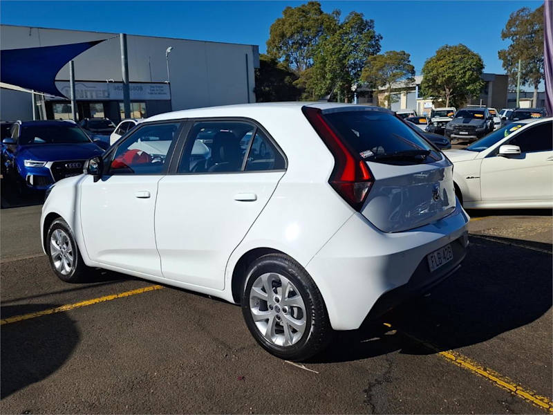 2024 MG MG3 SZP1 MY24 Core (Nav) White 4 Speed Automatic Hatchback62937626201091114