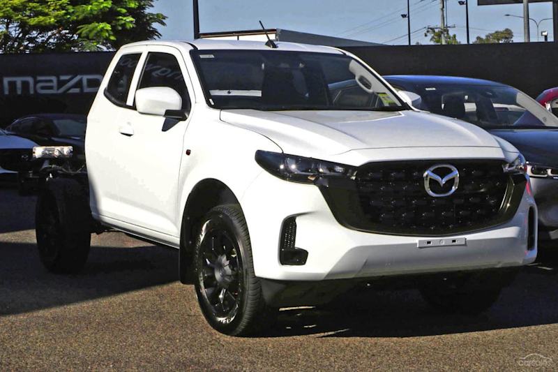 2025 Mazda BT-50 TFR40J XT Freestyle 4x2 White 6 Speed Sports Automatic Cab Chassis62882737860354110