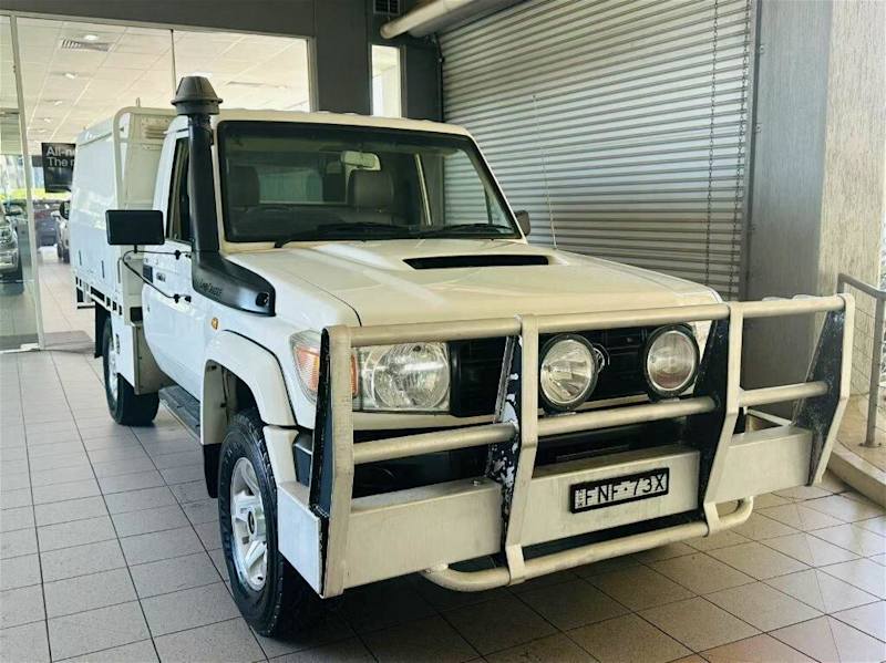 2007 Toyota Landcruiser VDJ79R GX (4x4) White 5 Speed Manual Cab Chassis62933709204609111