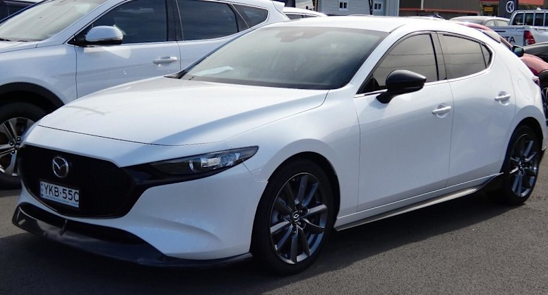 2019 Mazda 3 BP G20 Touring White 6 Speed Automatic Hatchback62934702598786112