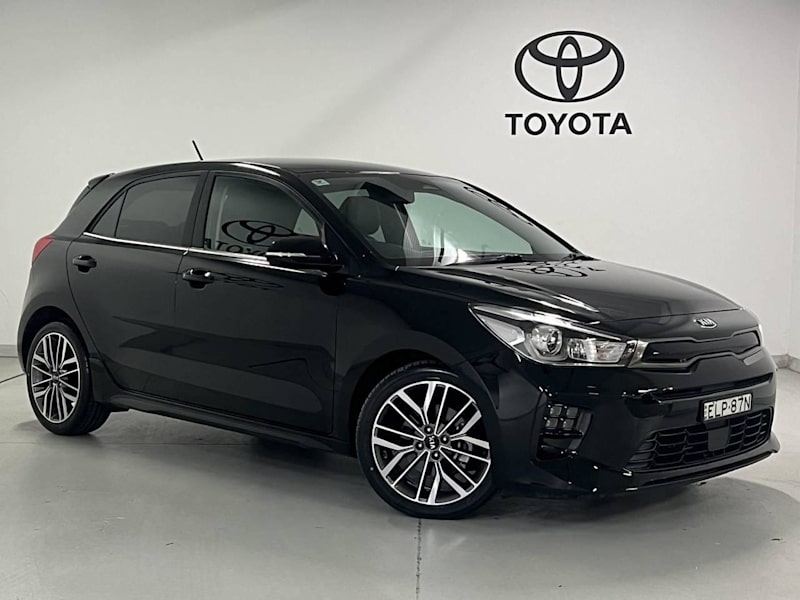 2020 Kia Rio YB PE MY21 GT-Line Black 7 Speed Auto Dual Clutch Hatchback62886406377090110
