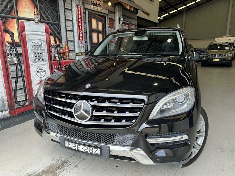 2012 Mercedes-Benz M-Class W166 ML350 BlueTEC 7G-Tronic + Black 7 Speed Sports Automatic Wagon62882731150979110