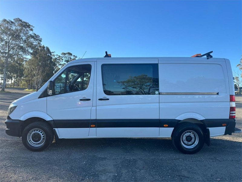 2017 Mercedes-Benz Sprinter NCV3 416CDI Low Roof MWB 7G-Tronic White 7 Speed Sports Automatic Van62933707519746113