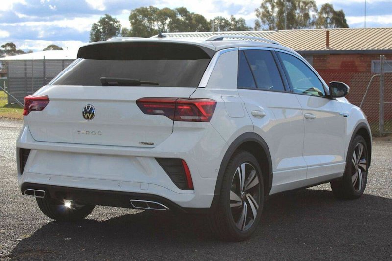 2025 Volkswagen T-ROC D11 MY25 140TSI DSG 4MOTION R-Line Pure White 7 Speed62936656865027114