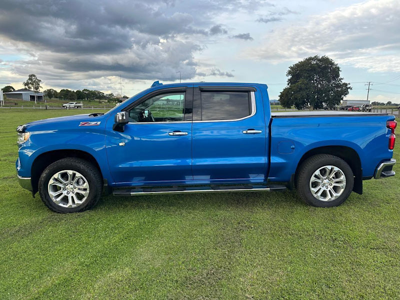 2024 Chevrolet Silverado T1 MY24 1500 LTZ Premium Pickup Crew Cab W/Tech Pack Blue 10 Speed62936660840067113