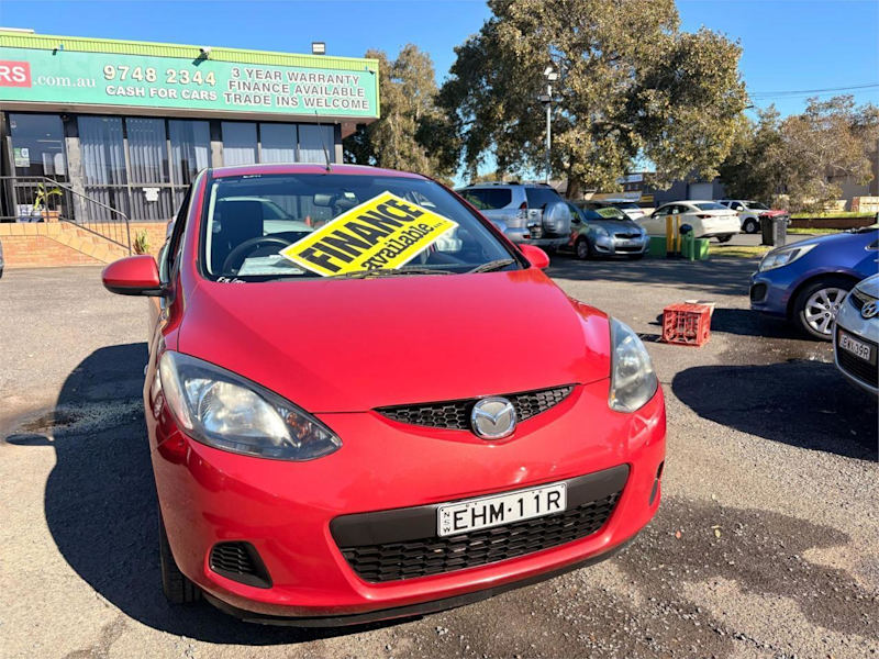 2007 Mazda 2 DE10Y1 Maxx Red 4 Speed Automatic Hatchback62933705711490111