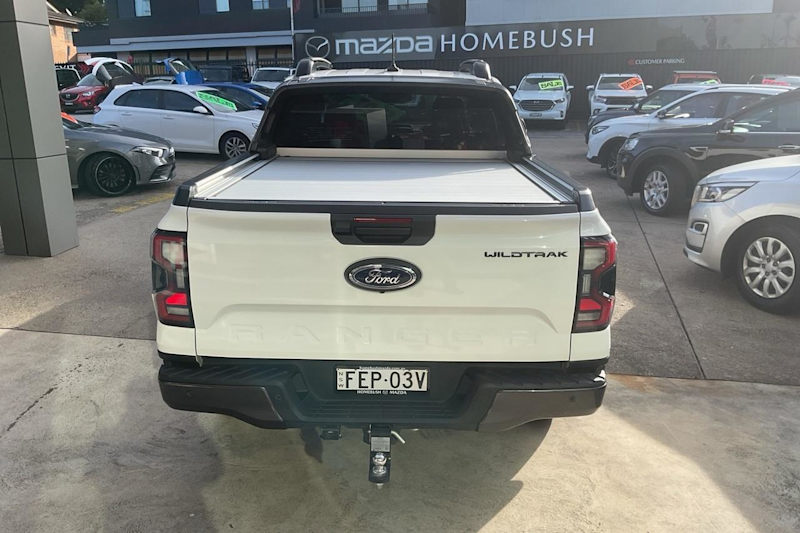 2024 Ford Ranger PY 2024.50MY Wildtrak FullTime 4WD DR White 10 Speed Sports Automatic Dual Cab62882764892163114