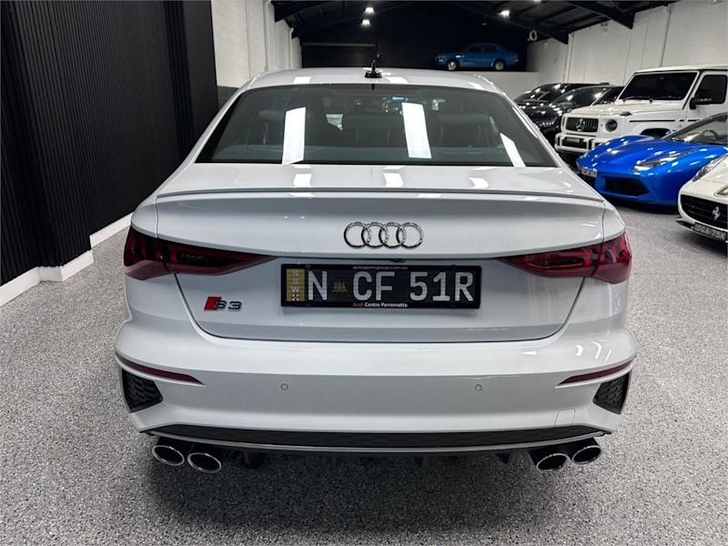 2021 Audi S3 8Y GY MY22 S Tronic Quattro White 7 Speed Sports Automatic Dual Clutch Sedan62933705529090112