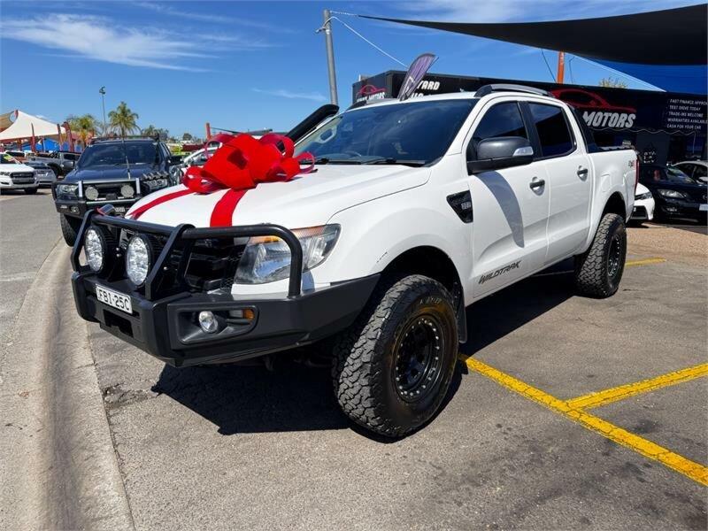2015 Ford Ranger PX MkII Wildtrak Double Cab White 6 Speed Sports Automatic Double Cab62936663906819112