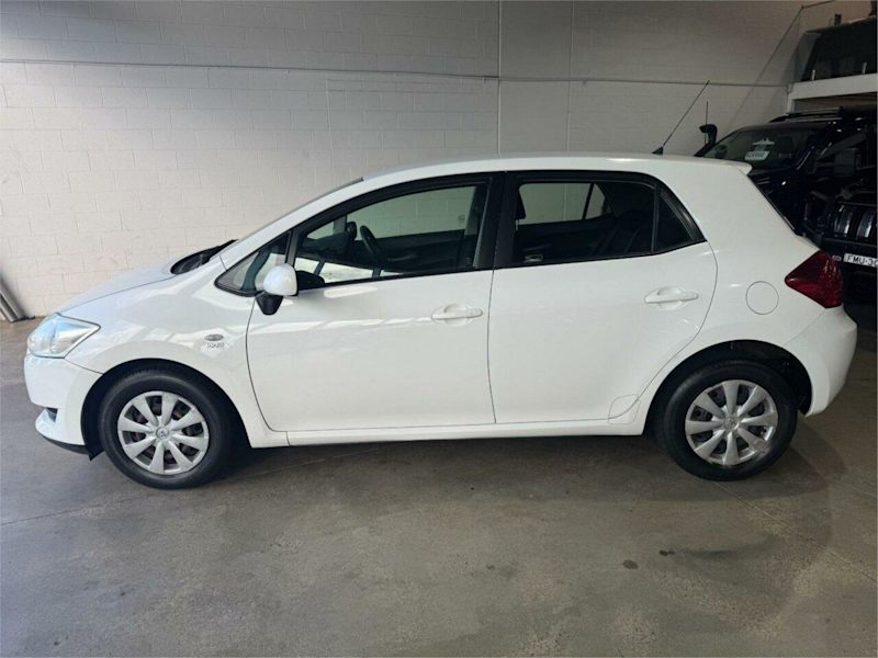2009 Toyota Corolla ZRE152R Ascent White 4 Speed Automatic Hatchback62882730461442113