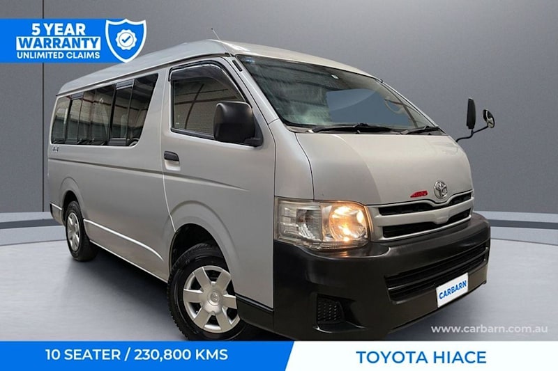 2011 Toyota HiAce TRH219W Silver Automatic Van629327139112971110