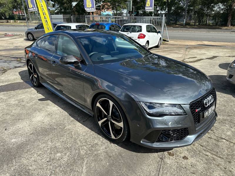 2014 Audi RS 7 4.0 TFSI quattro 4G Grey Automatic Hatchback62933708627330111