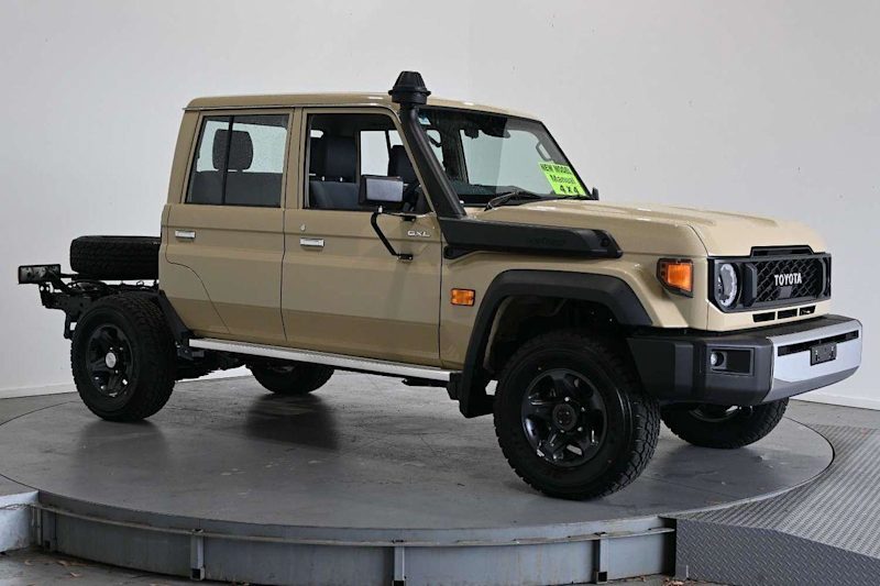 2023 Toyota Landcruiser VDJ79R GXL Sandy Taupe Manual Cab Chassis62936658343811111
