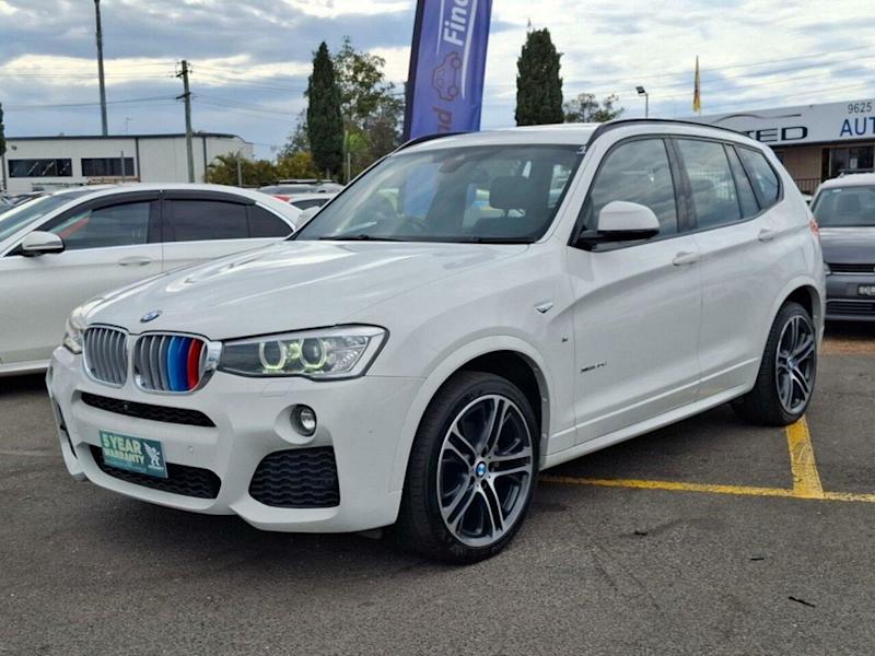 2017 BMW X3 F25 LCI xDrive30d Steptronic White 8 Speed Sports Automatic Wagon62935689387265112
