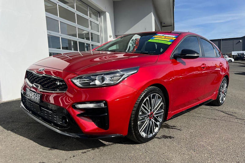 2019 Kia Cerato BD MY19 GT DCT Runway Red 7 Speed Sports Automatic Dual Clutch Hatchback62936658465283111
