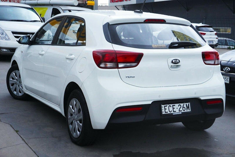 2019 Kia Rio YB MY19 S White 4 Speed Sports Automatic Hatchback62935684841345113
