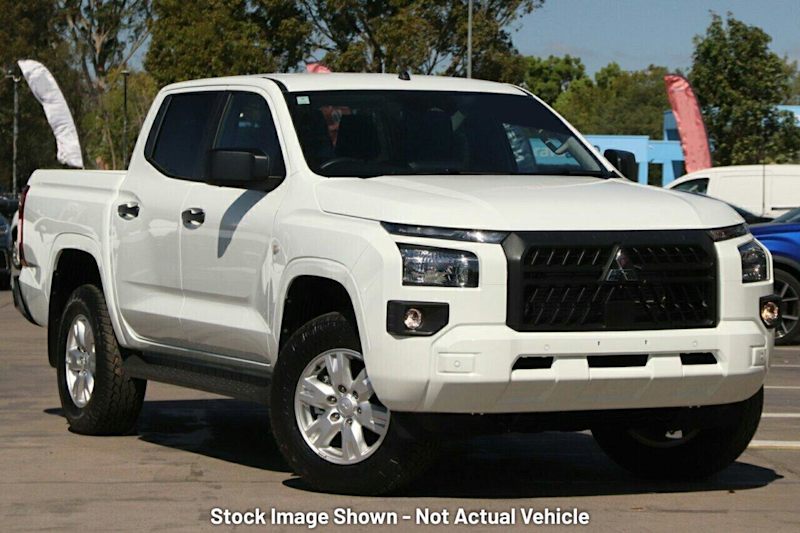 2025 Mitsubishi Triton MV MY25 GLX+ Pick-up Double Cab 4x4 White 6 Speed Sports Automatic Utility62934708093699110
