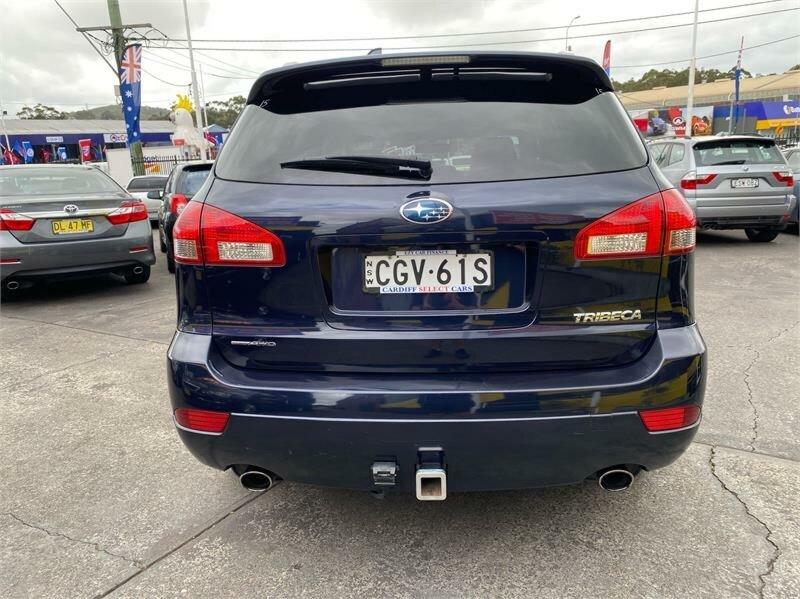 2012 Subaru Tribeca MY12 3.6R Premium (7 Seat) Blue 5 Speed Auto Elec Sportshift Wagon62936659841923113