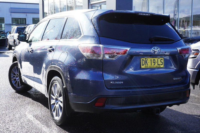 2014 Toyota Kluger GSU55R Grande AWD Blue 6 Speed Sports Automatic Wagon62940490806402113