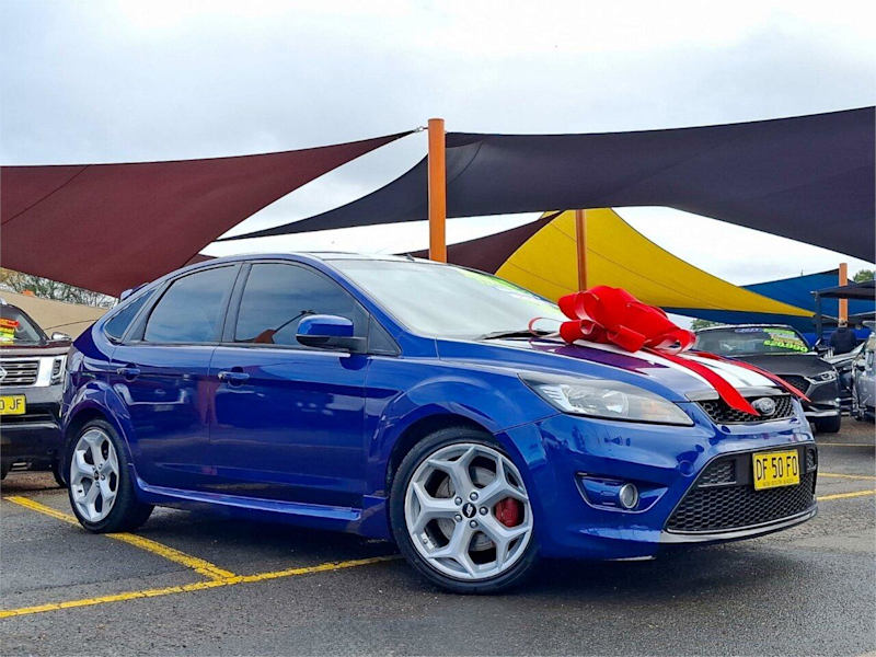 2010 Ford Focus LV XR5 Turbo Blue 6 Speed Manual Hatchback62882768261506110