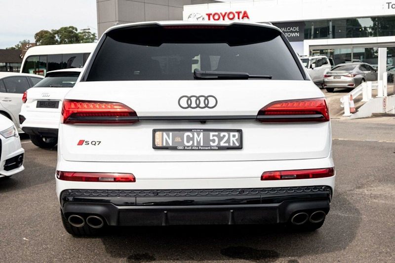 2024 Audi SQ7 4M MY24 TFSI Tiptronic Quattro White 8 Speed Sports Automatic Wagon62932712115201112