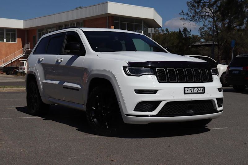 2021 Jeep Grand Cherokee WK MY21 S-Limited (4x4) White 8 Speed Automatic Wagon62936657917314110