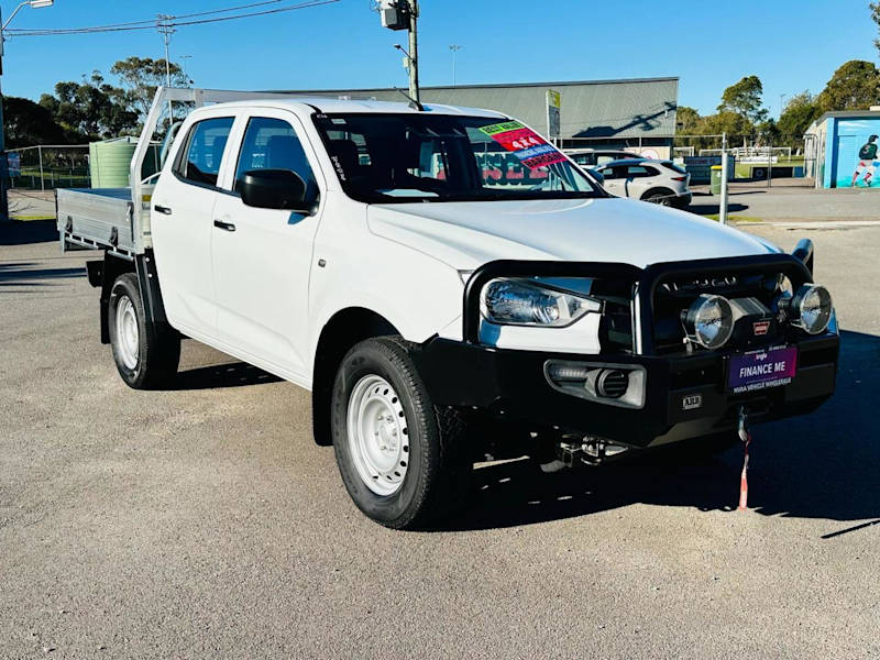 2022 Isuzu D-MAX RG MY23 SX Crew Cab White 6 Speed Sports Automatic Cab Chassis62882765551875113