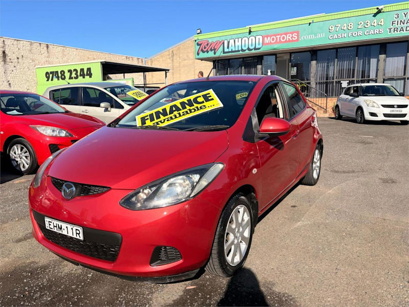 2007 Mazda 2 DE10Y1 Maxx Red 4 Speed Automatic Hatchback62933705711490114