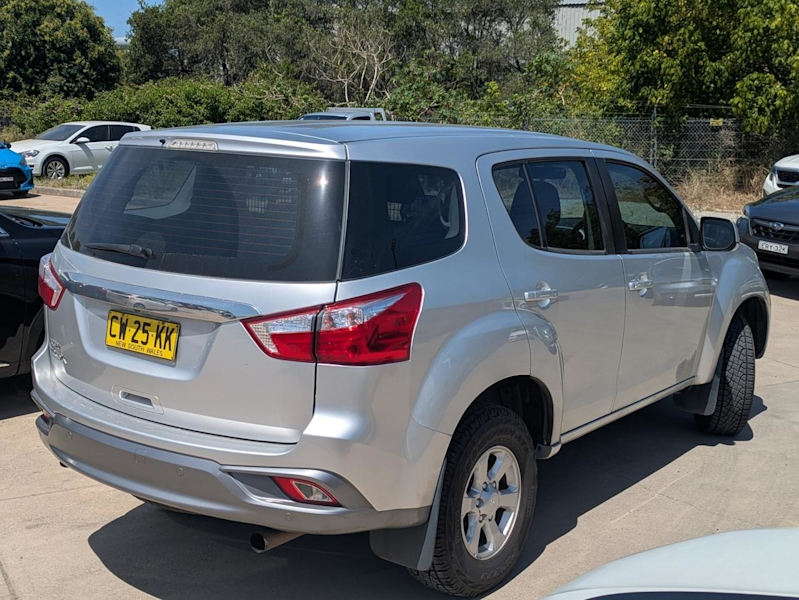 2020 Isuzu MU-X MY19 LS-M Rev-Tronic 4x2 Silver 6 Speed Sports Automatic Wagon62882767351043113