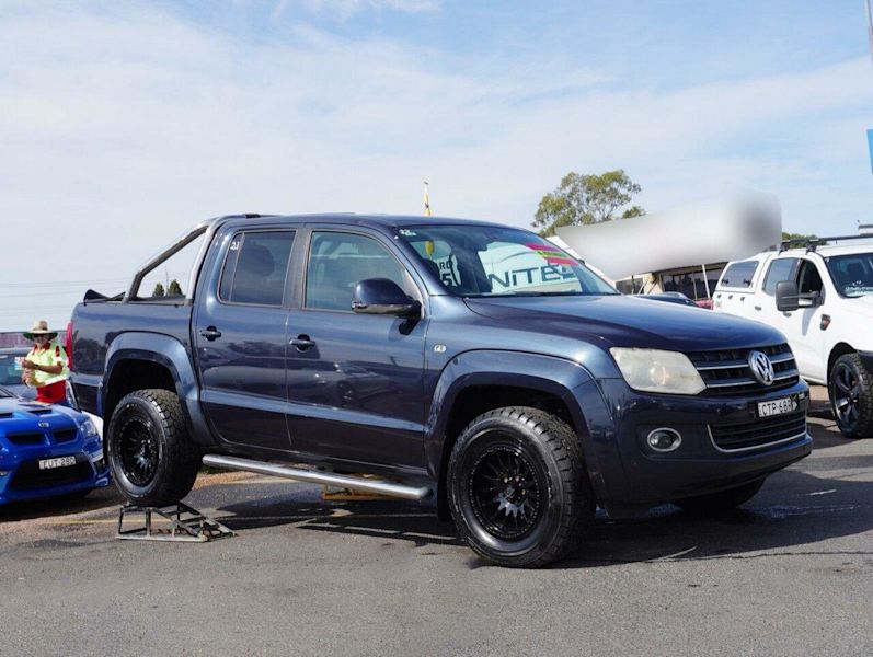 2014 Volkswagen Amarok 2H MY15 TDI420 4Motion Perm Highline Black 8 Speed Automatic Utility62936662702467110