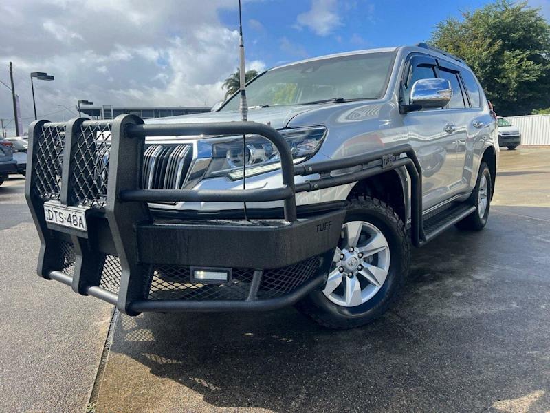 2018 Toyota Landcruiser Prado GDJ150R GXL Silver 6 Speed Sports Automatic Wagon62934698142593114