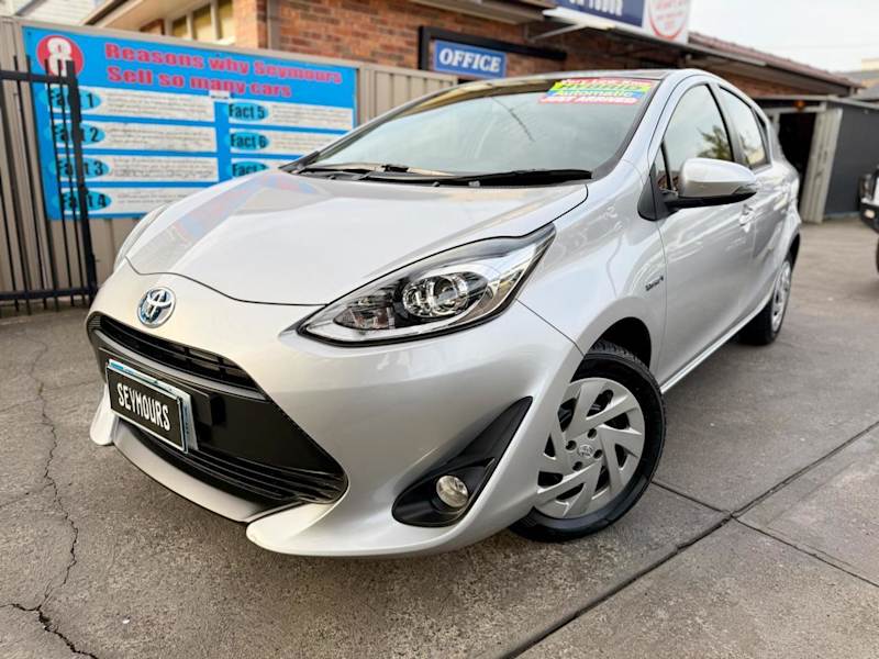 2019 Toyota Prius c HYBRID NHP10R Silver Continuous Variable Hatchback62935686313603114