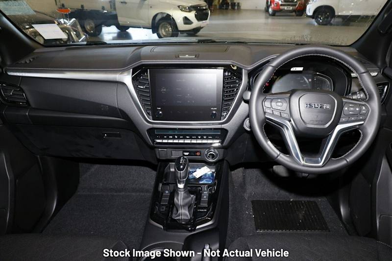 2024 Isuzu D-MAX RG MY24 LS-U Crew Cab Mineral White 6 Speed Sports Automatic Cab Chassis62934707776001114
