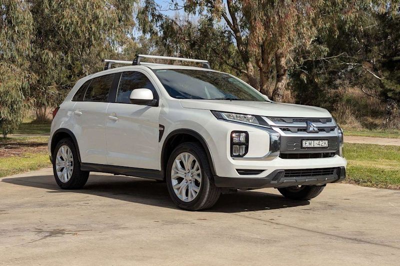 2020 Mitsubishi ASX XD MY21 ES 2WD White 1 Speed Constant Variable Wagon62939537983746112