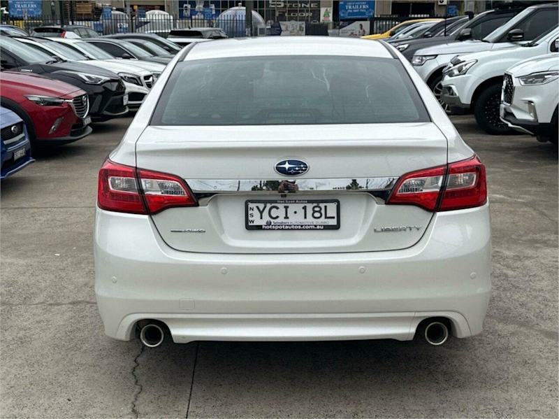 2015 Subaru Liberty B6 MY15 3.6R CVT AWD White 6 Speed Constant Variable Sedan62882772547715114