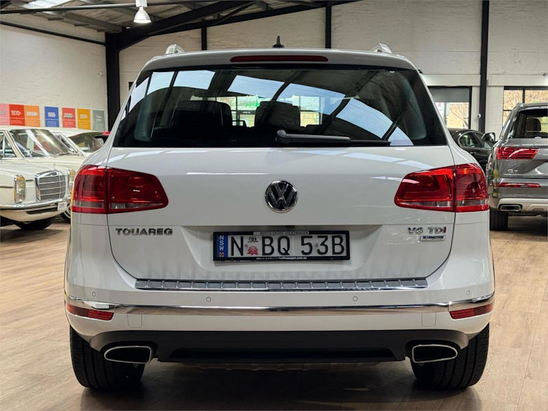 2015 Volkswagen Touareg 7P MY16 V6 TDI Tiptronic 4MOTION White 8 Speed Sports Automatic Wagon62935682123138112
