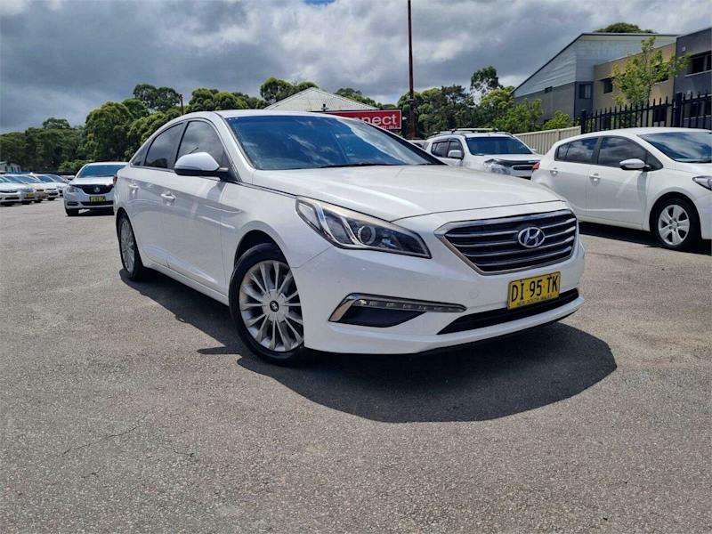 2015 Hyundai Sonata LF Active White 6 Speed Automatic Sedan62885349029633111