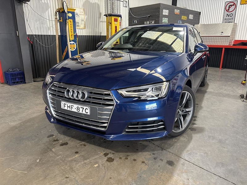 2016 Audi A4 F4 (B9) 2.0 TFSI S Tronic Sport Blue 7 Speed Auto Dual Clutch Sedan62933712967042110