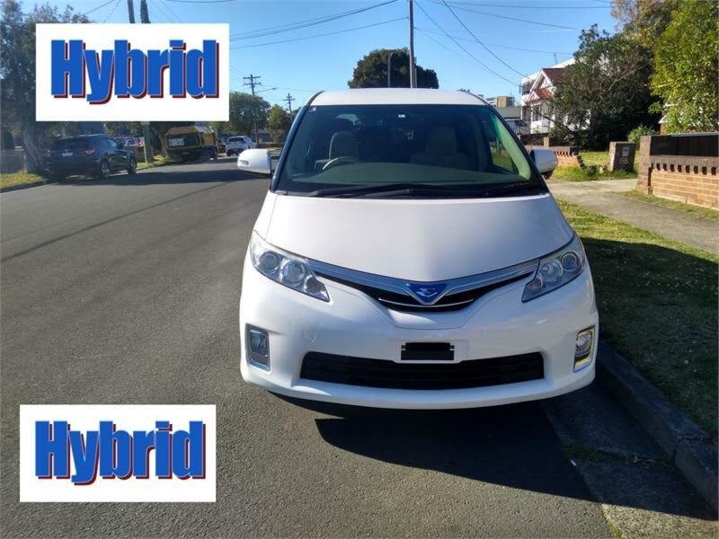 2012 Toyota Estima AHR20W AERAS HYBRID White Constant Variable Wagon62933713527554111