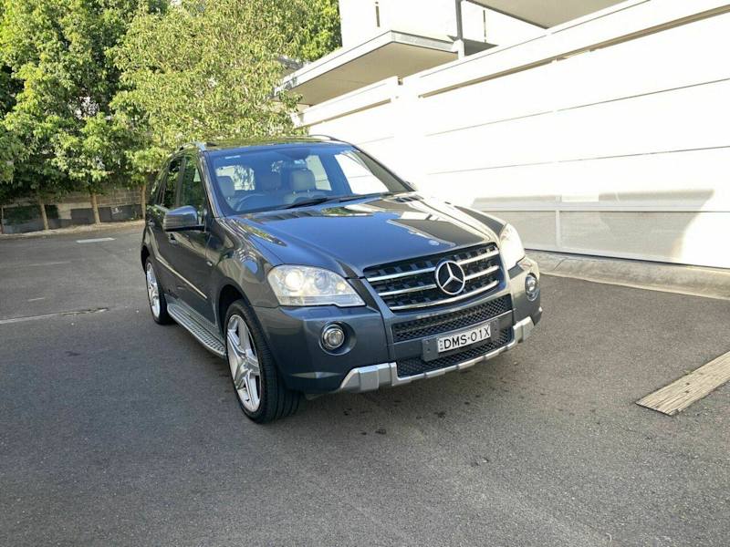 2010 Mercedes-Benz M-Class W164 MY10 ML350 CDI BlueEFFICIENCY AMG Sports Grey 7 Speed62885348836994110