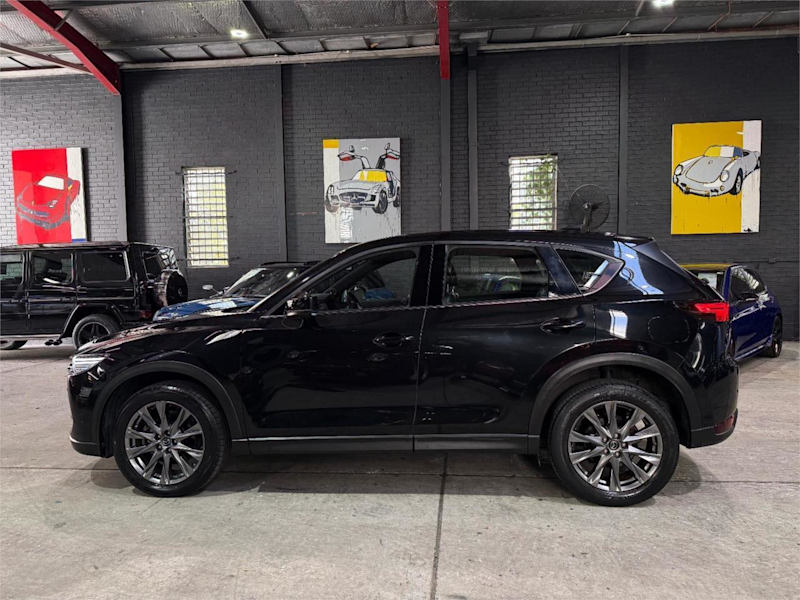 2019 Mazda CX-5 KF4W2A Akera SKYACTIV-Drive i-ACTIV AWD Black 6 Speed Sports Automatic Wagon62933710481538114