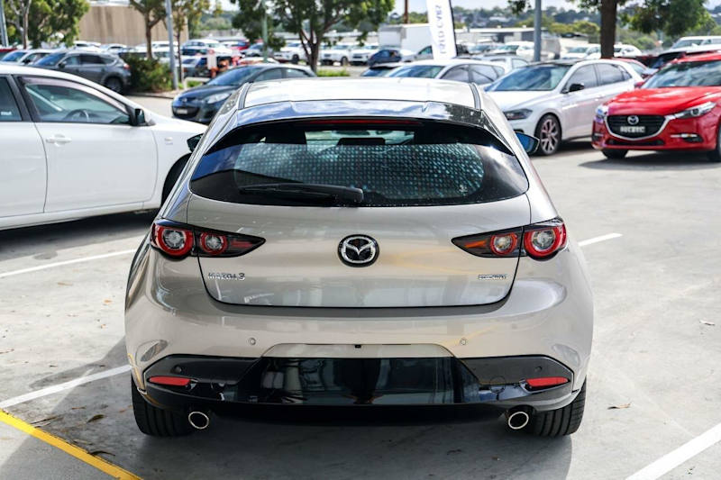 2025 Mazda 3 BP2H7A G20 SKYACTIV-Drive Evolve Platinum Quartz 6 Speed Sports Automatic Hatchback62882770046977114
