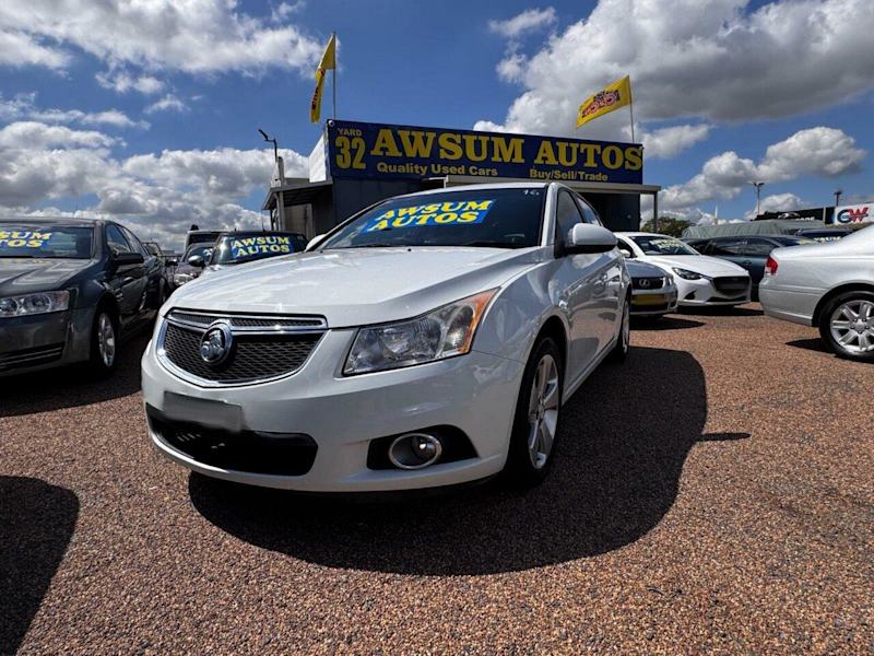 2014 Holden Cruze JH Series II MY14 Equipe White Pearl 6 Speed Sports Automatic Hatchback62933707532417112