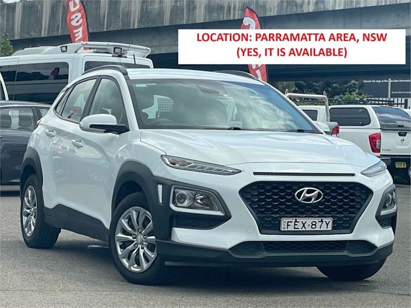 2019 Hyundai Kona OS.2 MY19 Go 2WD White 6 Speed Sports Automatic Wagon62933713633665110
