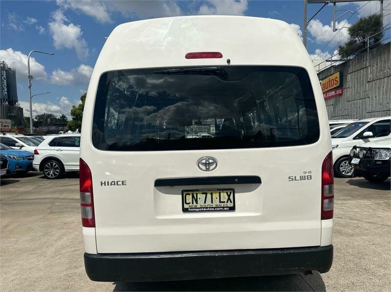 2017 Toyota HiAce TRH221R High Roof Super LWB White 6 Speed Automatic Van62934704833411114